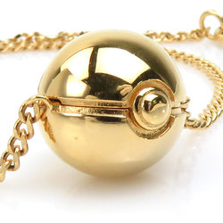 FENDI bracelet Pokemon x Fragment ball metal gold ladies r10213a