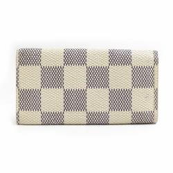 Louis Vuitton LOUIS VUITTON Key Case Damier Azur Multicle 4 Canvas Ivory Men's Women's N60386 r10205a