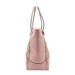 GUCCI Handbag GG Canvas Leather Brown x Pink Women's 323671 n0669