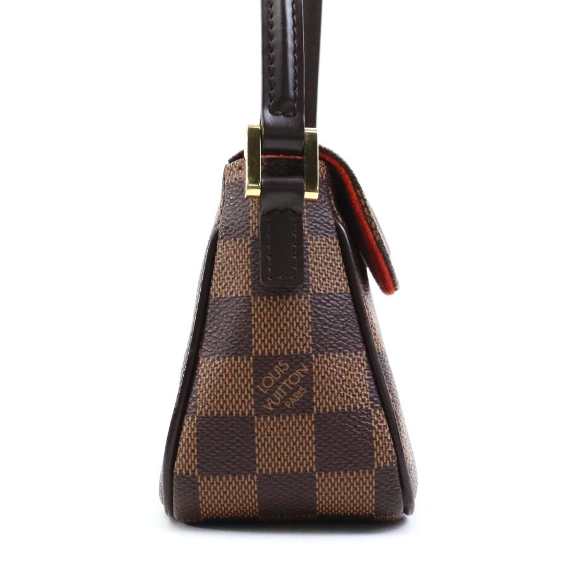 Louis Vuitton LOUIS VUITTON Shoulder Bag Damier Recoleta Canvas Brown Women's N51299 e59417a