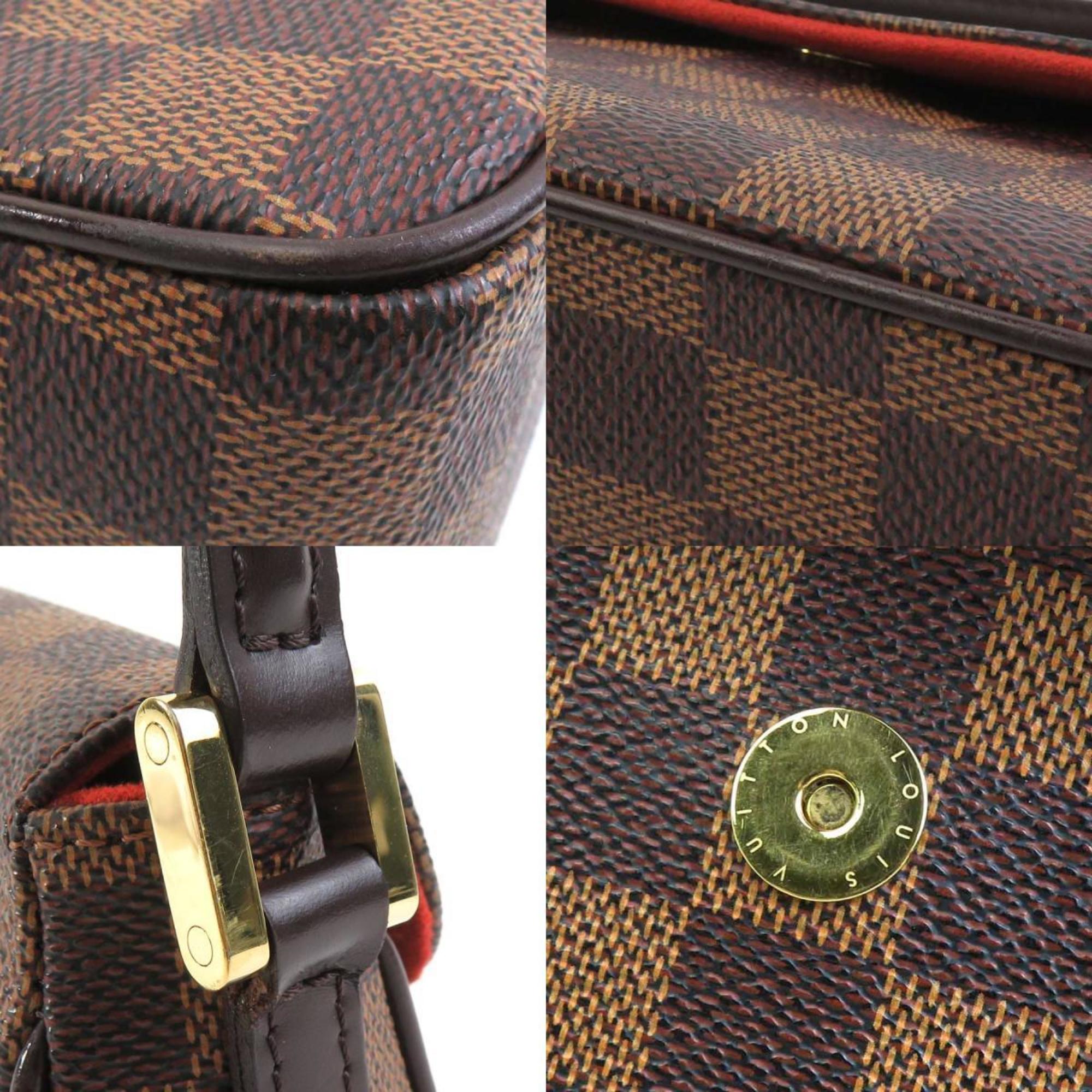 Louis Vuitton LOUIS VUITTON Shoulder Bag Damier Recoleta Canvas Brown Women's N51299 e59417a