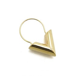 Louis Vuitton Essential V M61088 Gold Plating Single Stud Earring Gold