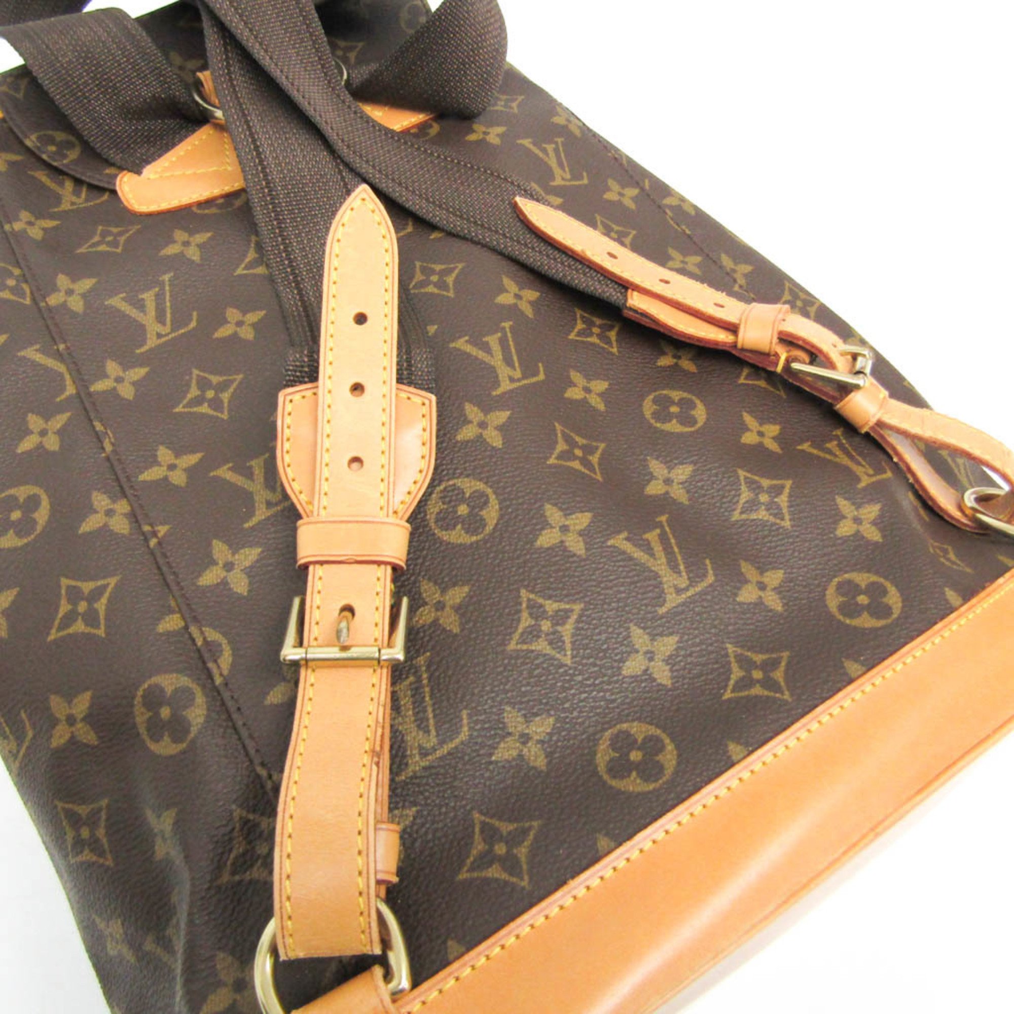 Louis Vuitton Monogram Montsouris GM M51135 Women,Men Backpack Monogram