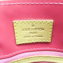 Louis Vuitton Monogram Vernis Reade PM M9132F Women's Handbag Framboise