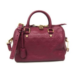 Louis Vuitton Monogram Empreinte Speedy Bandouliere 25 M40764 Women's Handbag,Shoulder Bag Aurore