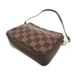 Louis Vuitton Damier Truth Makeup Accessory Pouch N51982 Women's Handbag Ebene