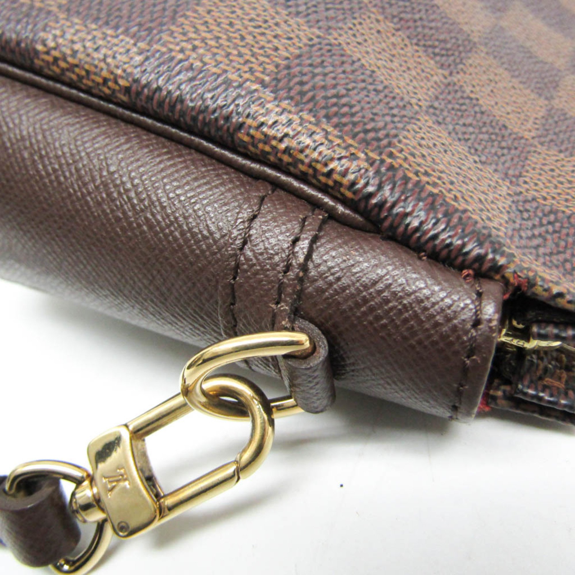 Louis Vuitton Damier Truth Makeup Accessory Pouch N51982 Women's Handbag Ebene