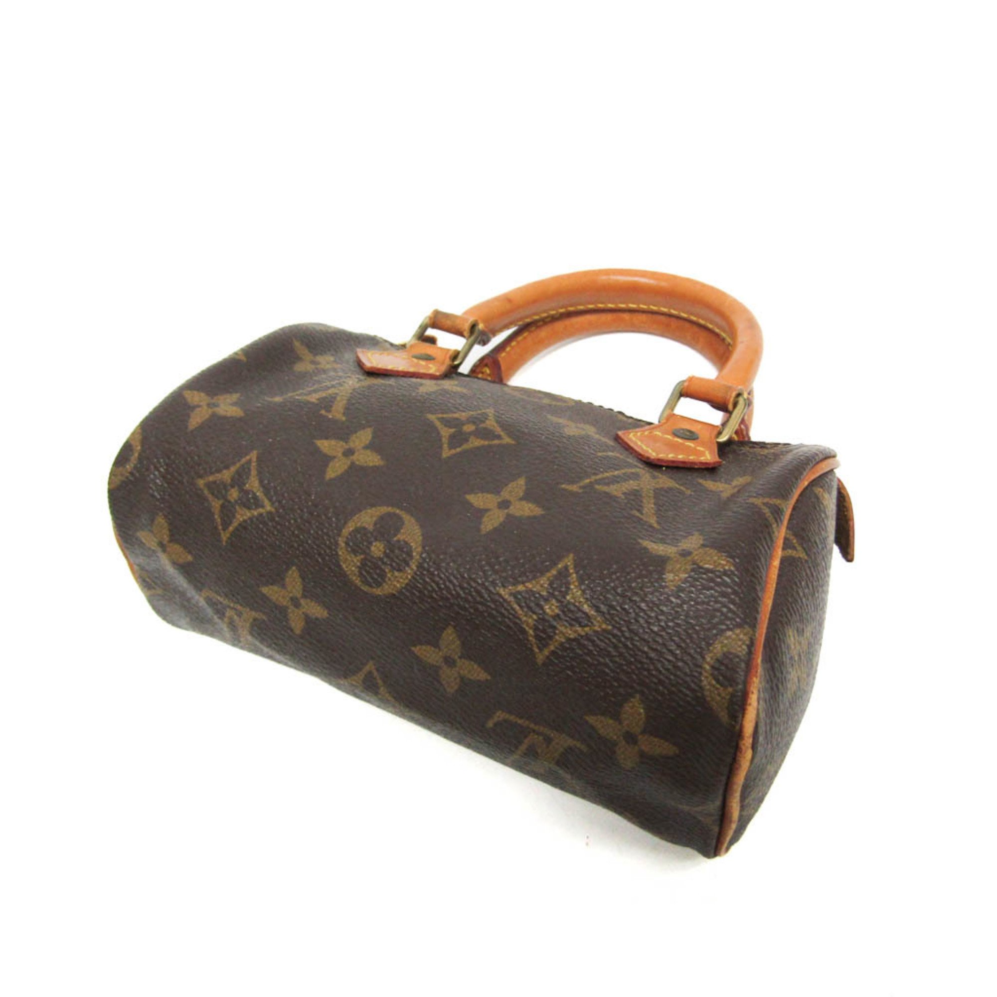 Louis Vuitton Monogram NanoSpeedy Monogram Strap M61252 Women's Handbag,Shoulder Bag Monogram