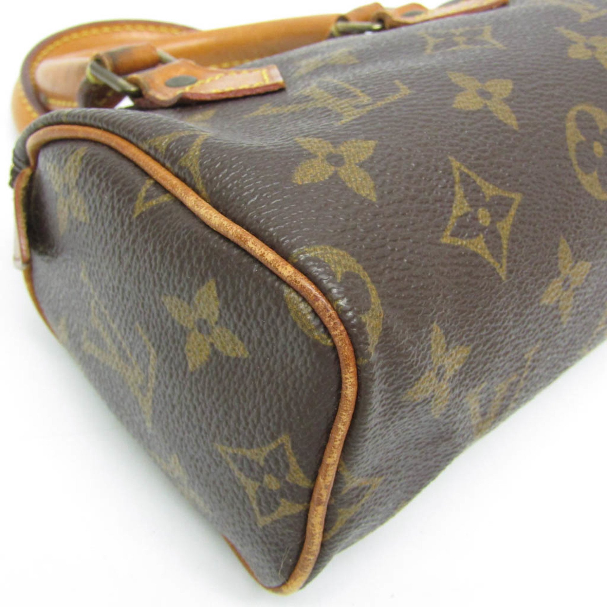 Louis Vuitton Monogram NanoSpeedy Monogram Strap M61252 Women's Handbag,Shoulder Bag Monogram