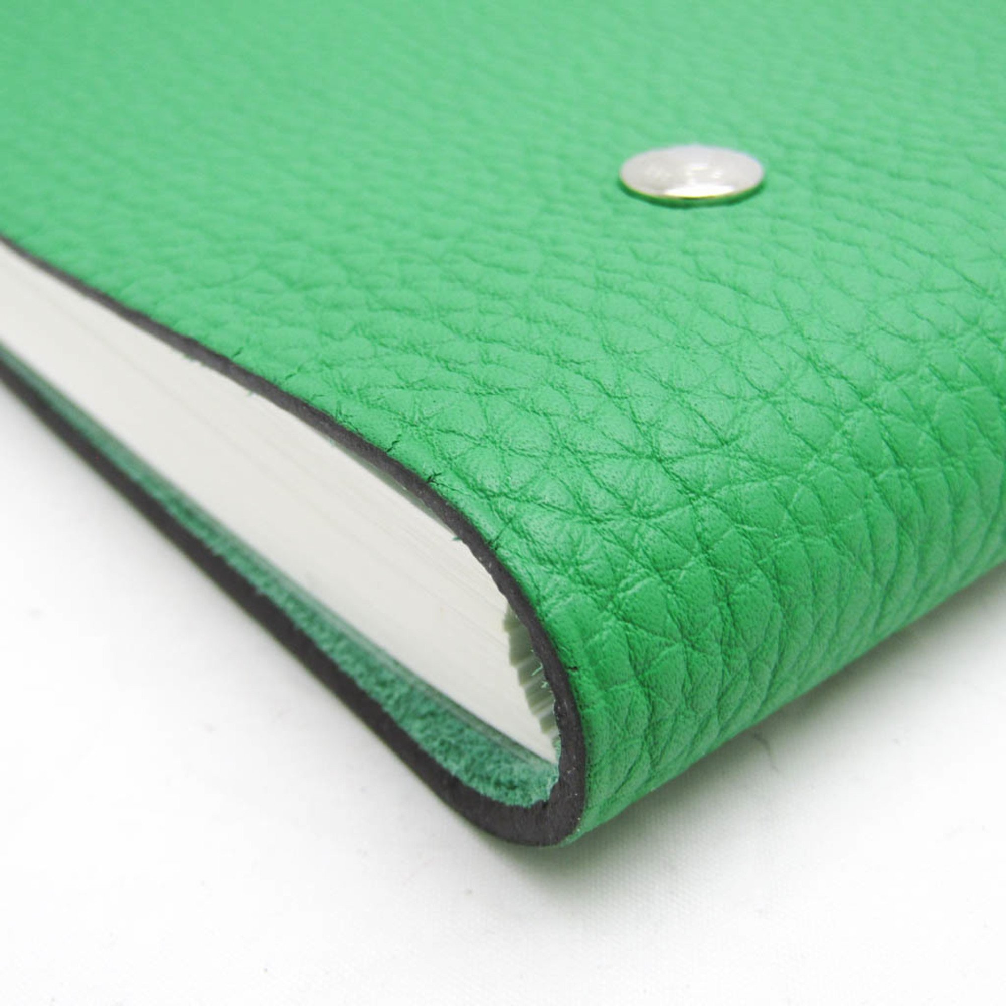 Hermes Ulysse Bible Size Planner Cover Green MM