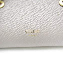 Celine Small Triford Wallet 10B573 Women's  Calfskin Wallet (tri-fold) Grayish