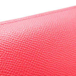 Hermes Asap Long Women's Epsom Leather Long Wallet (bi-fold) Pink