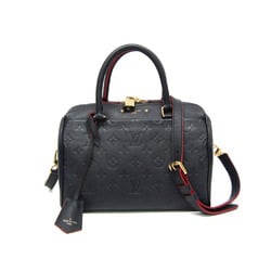 Louis Vuitton Monogram Empreinte Speedy Bandouliere 25 M43501 Women's Handbag,Shoulder Bag Marine Rouge