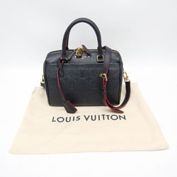 Louis Vuitton Monogram Empreinte Speedy Bandouliere 25 M43501 Women's Handbag,Shoulder Bag Marine Rouge