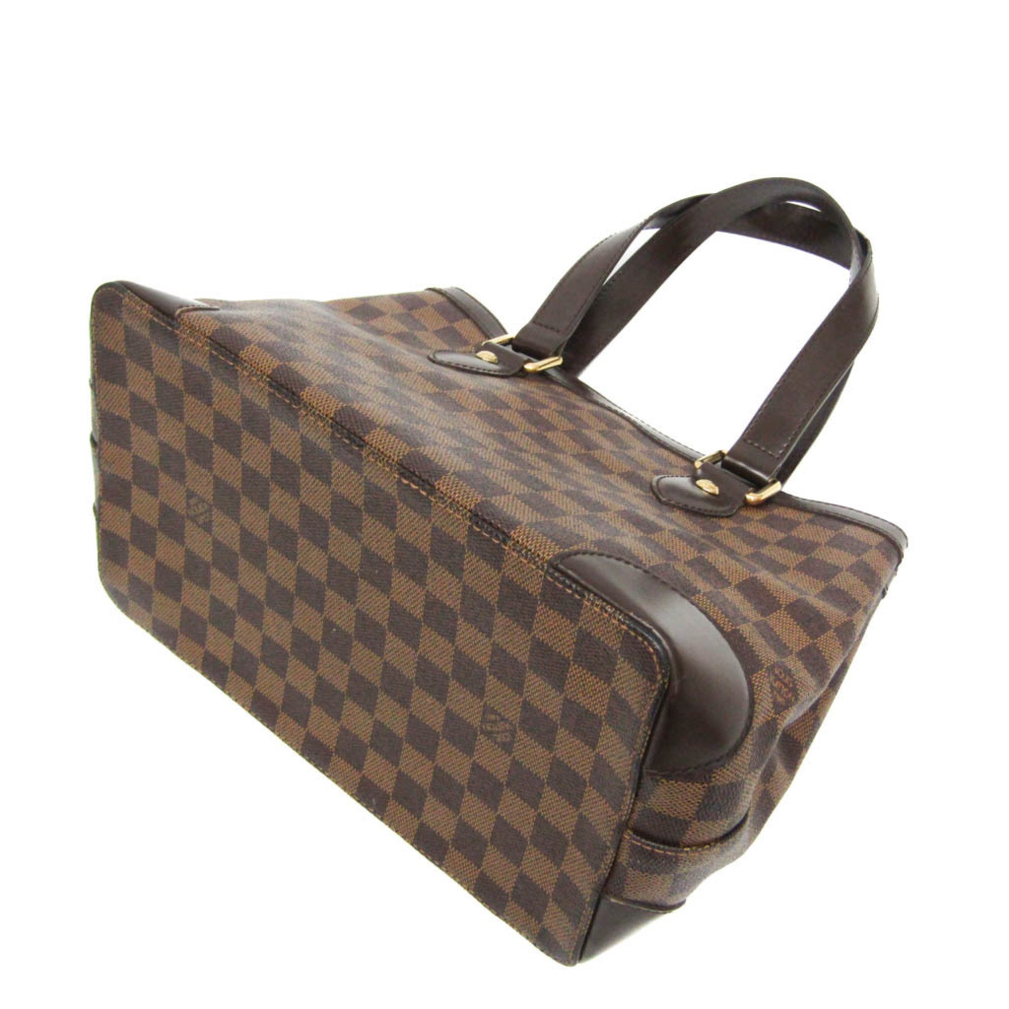 Louis Vuitton Damier Hampstead PM N51205 Women's Handbag Ebene