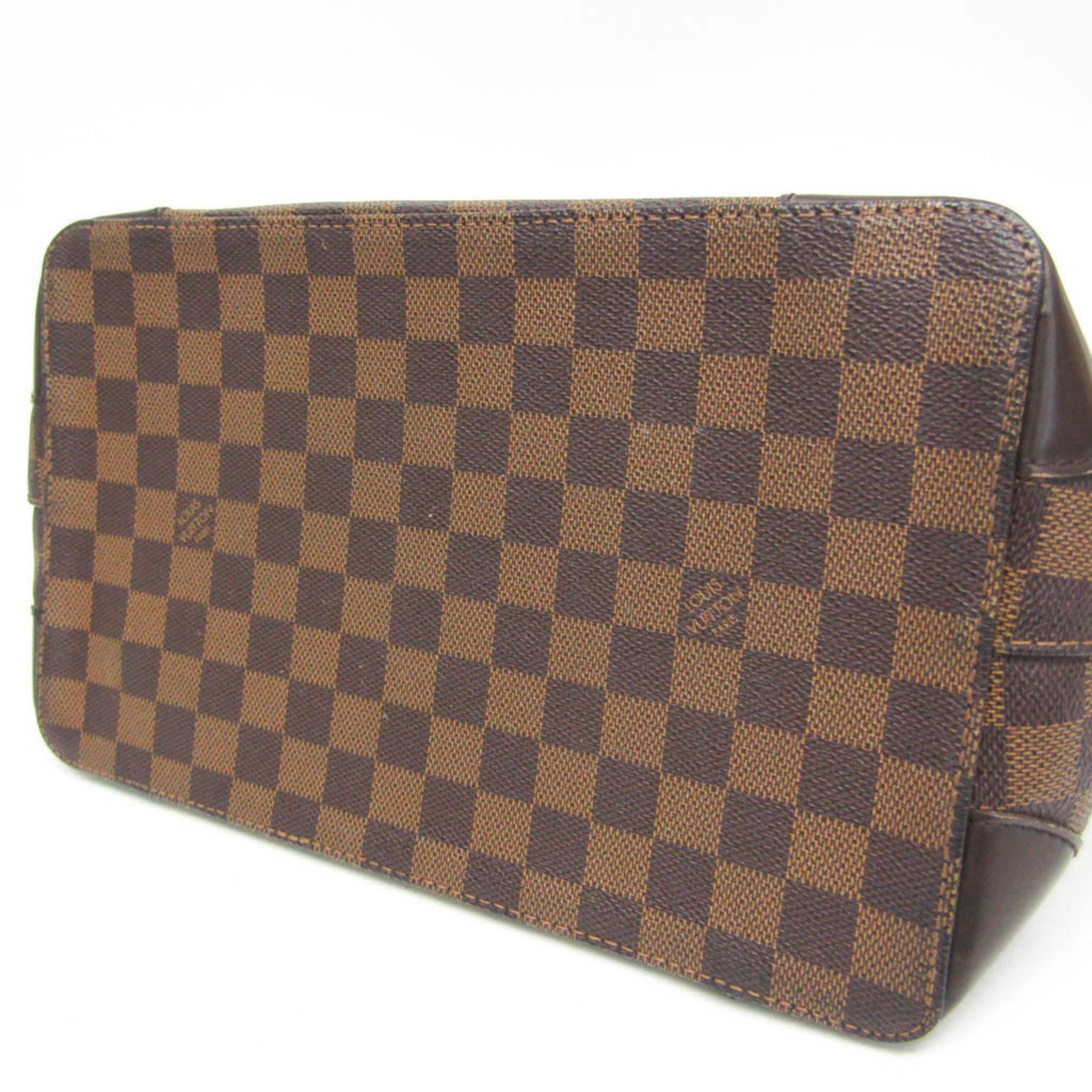 Louis Vuitton Damier Hampstead PM N51205 Women's Handbag Ebene