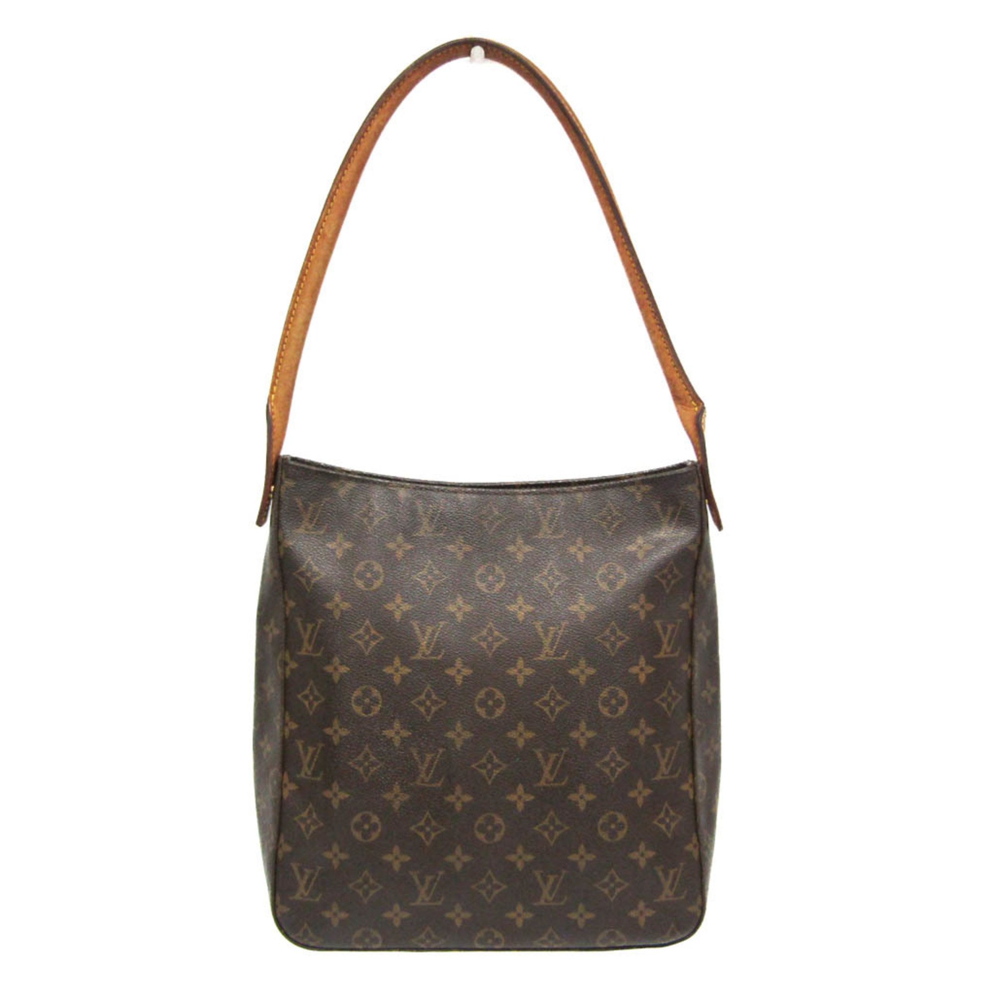 Louis Vuitton Monogram Looping GM M51145 Women's Shoulder Bag Monogram