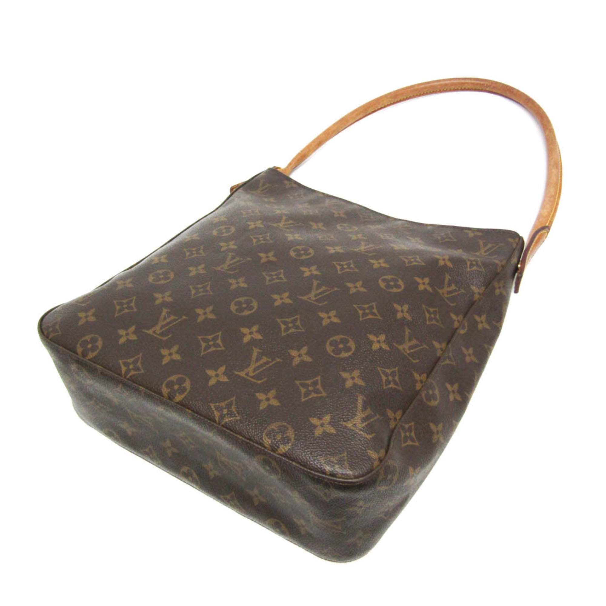 Louis Vuitton Monogram Looping GM M51145 Women's Shoulder Bag Monogram