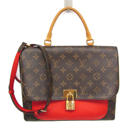 Louis Vuitton Monogram Marignan M44286 Women's Handbag,Shoulder Bag Coquelicots,Monogram