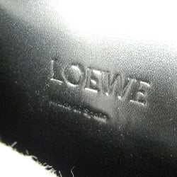 Loewe Barcelona 302.74NM15 Women's Leather Shoulder Bag Black