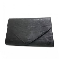 Louis Vuitton Clutch Bag Epi Art Deco M52632 Noir Ladies