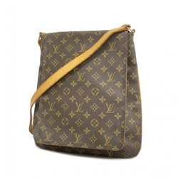 Louis Vuitton Shoulder Bag Monogram Musette M51256 Brown Ladies