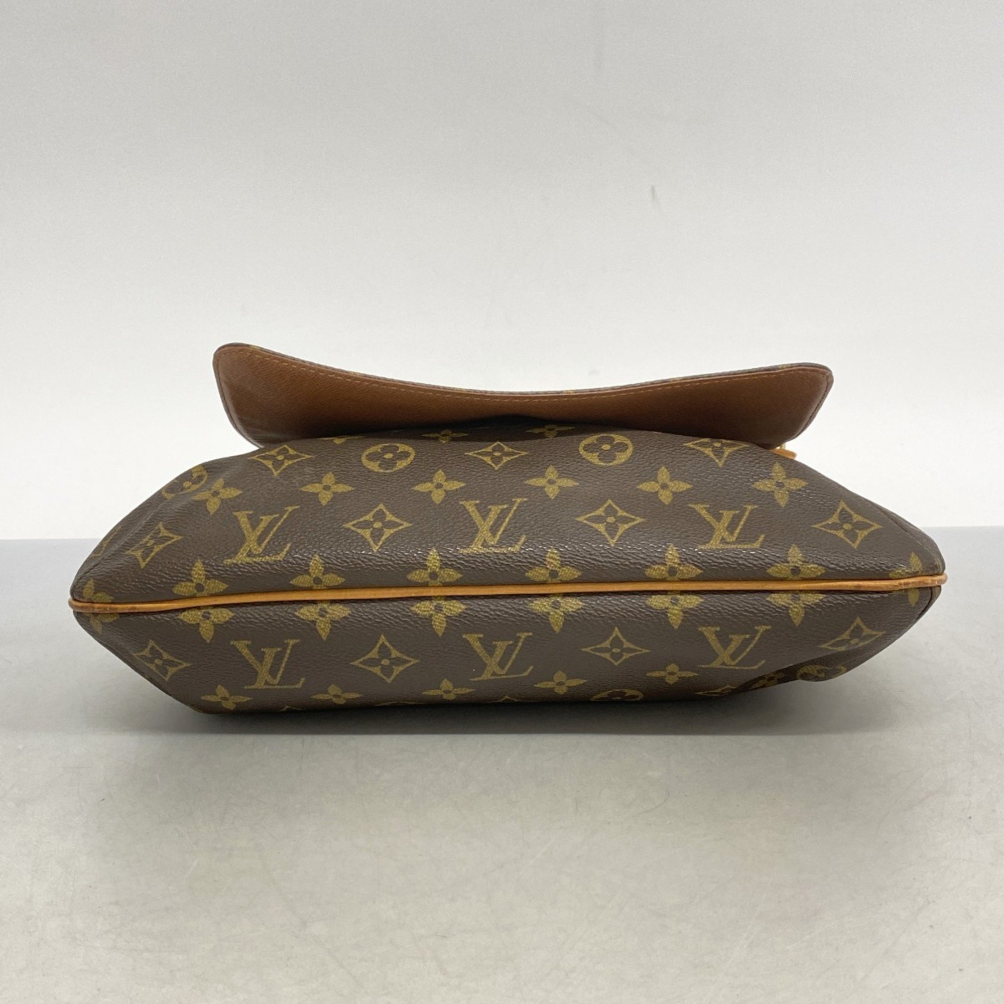 Louis Vuitton Shoulder Bag Monogram Musette M51256 Brown Ladies