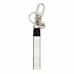 Louis Vuitton Keychain Monogram Eclipse Dragonne M82379 White Ladies