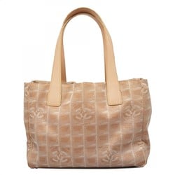 Chanel Tote Bag New Travel Nylon Pink Gold Women's