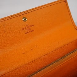 Louis Vuitton Long Wallet Epi Pochette Porto Monnaie Credit M6359H Mandarin Ladies