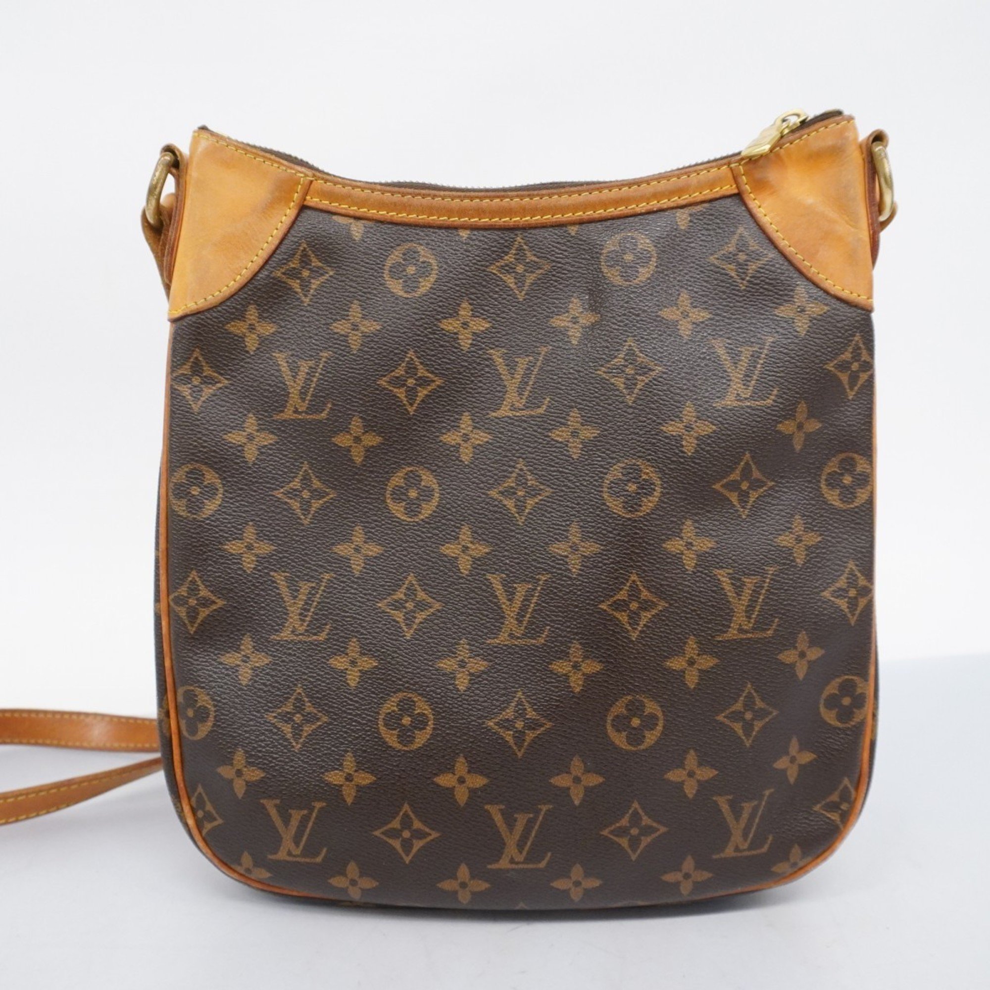 Louis Vuitton Shoulder Bag Monogram Odeon PM M56390 Brown Women's