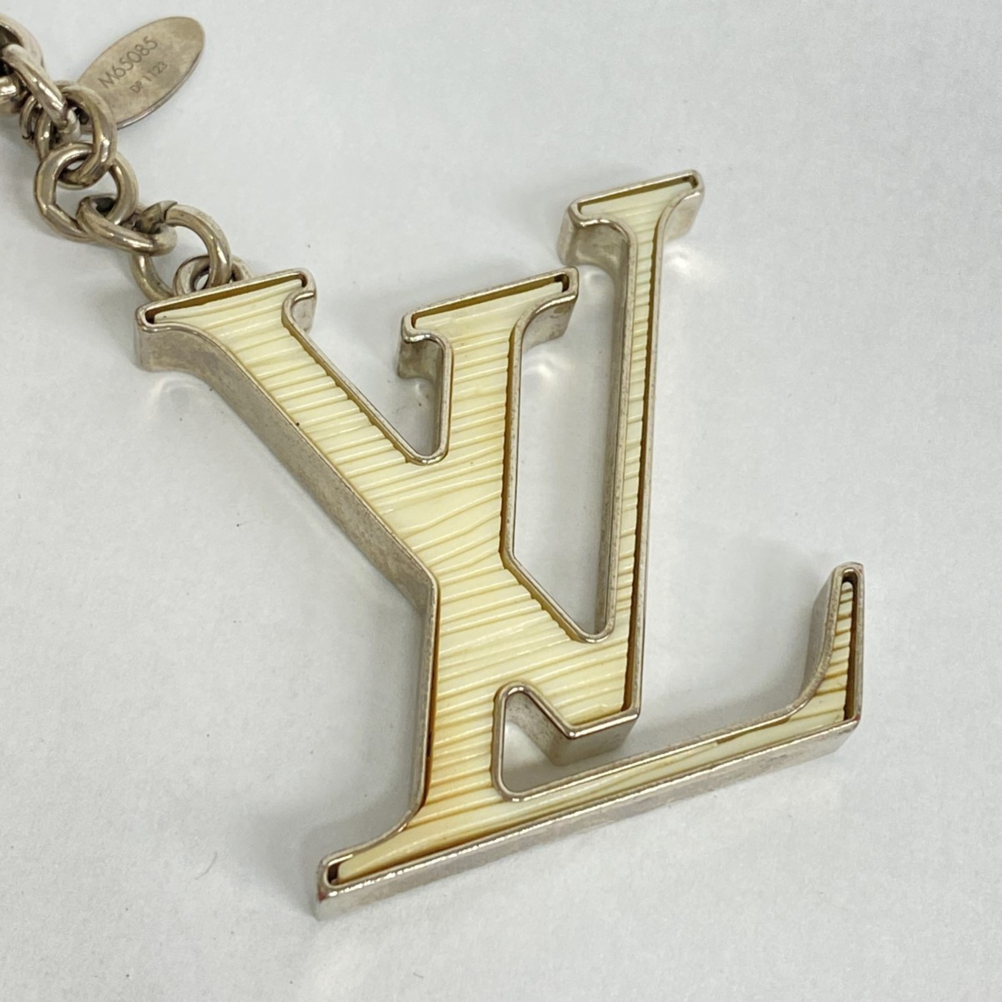 Louis Vuitton Epi Bijoux Sac Fleur de Keychain M65085 Ivory Ladies