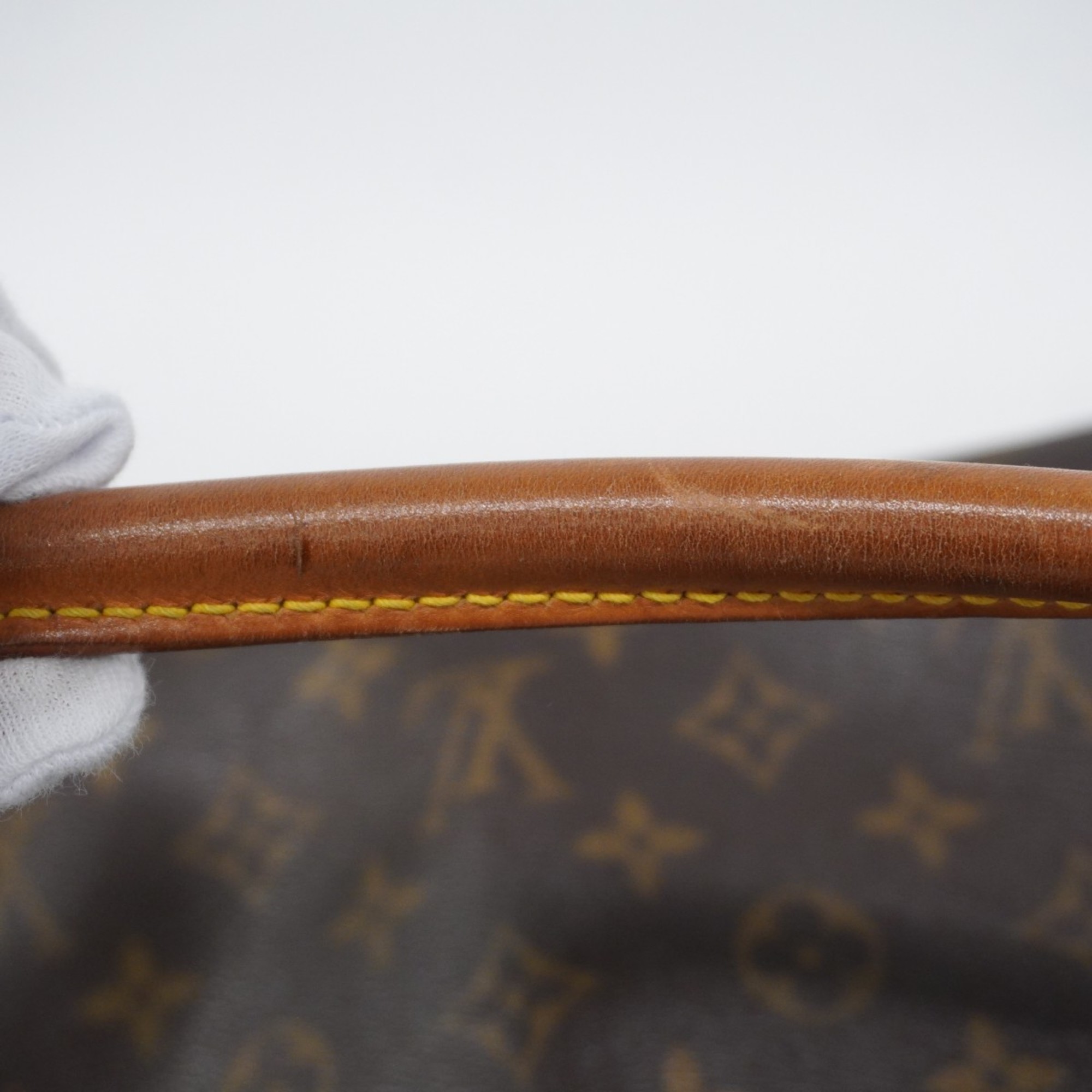 Louis Vuitton Shoulder Bag Monogram Looping GM M51145 Brown Ladies