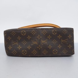 Louis Vuitton Shoulder Bag Monogram Looping GM M51145 Brown Ladies