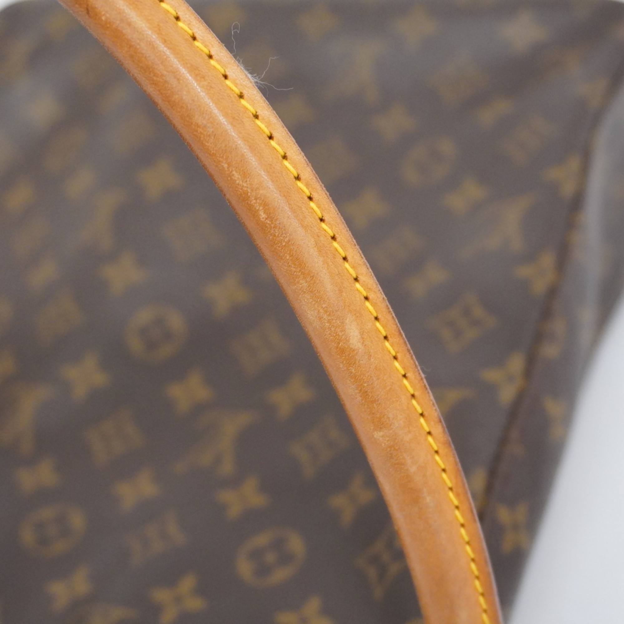 Louis Vuitton Shoulder Bag Monogram Looping GM M51145 Brown Ladies