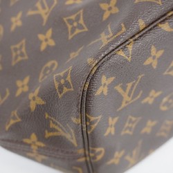 Louis Vuitton Tote Bag Monogram Neverfull MM M40156 Brown Women's