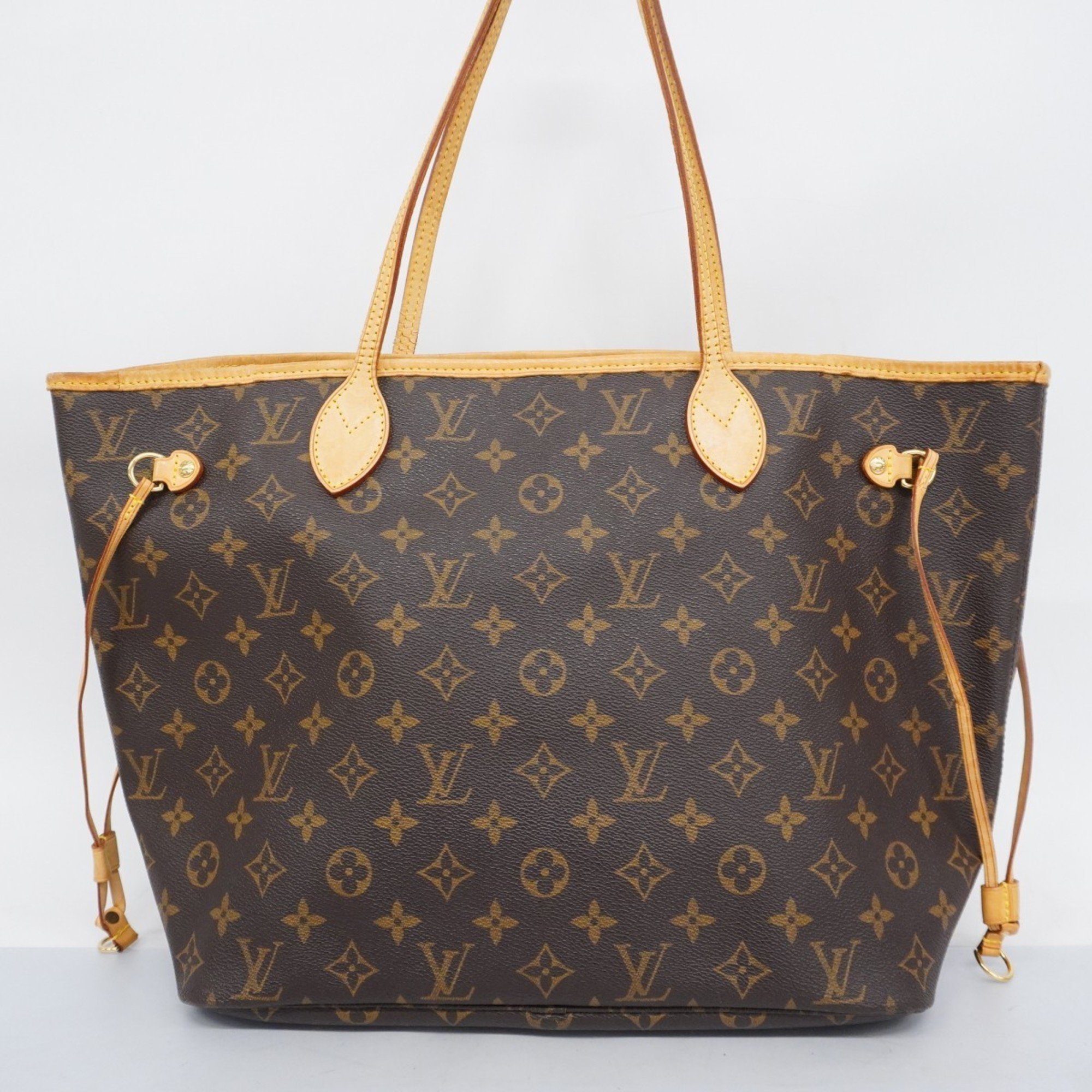 Louis Vuitton Tote Bag Monogram Neverfull MM M40156 Brown Women's