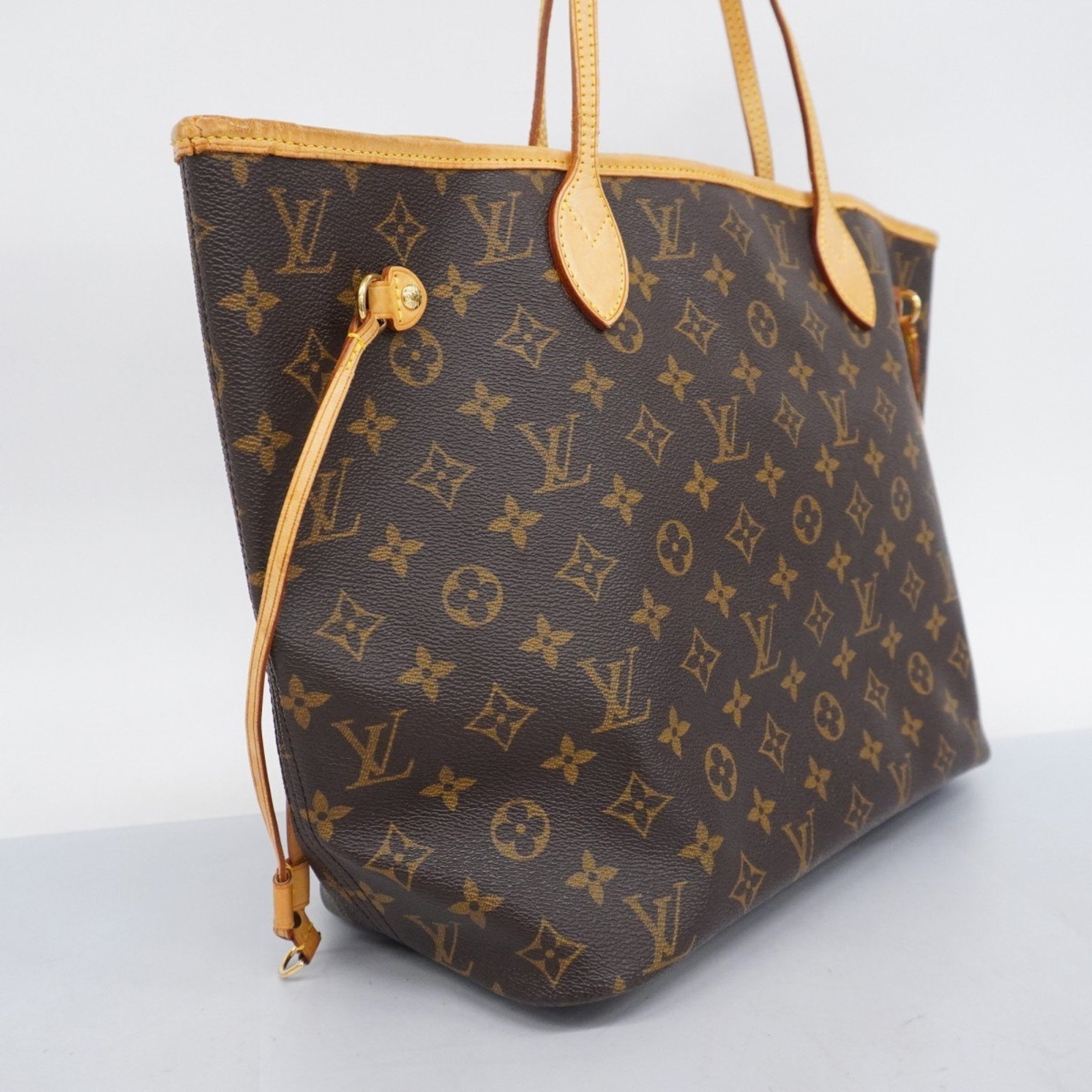 Louis Vuitton Tote Bag Monogram Neverfull MM M40156 Brown Women's