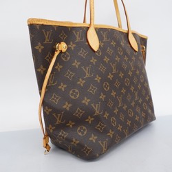 Louis Vuitton Tote Bag Monogram Neverfull MM M40156 Brown Women's