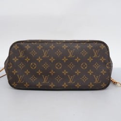 Louis Vuitton Tote Bag Monogram Neverfull MM M40156 Brown Women's