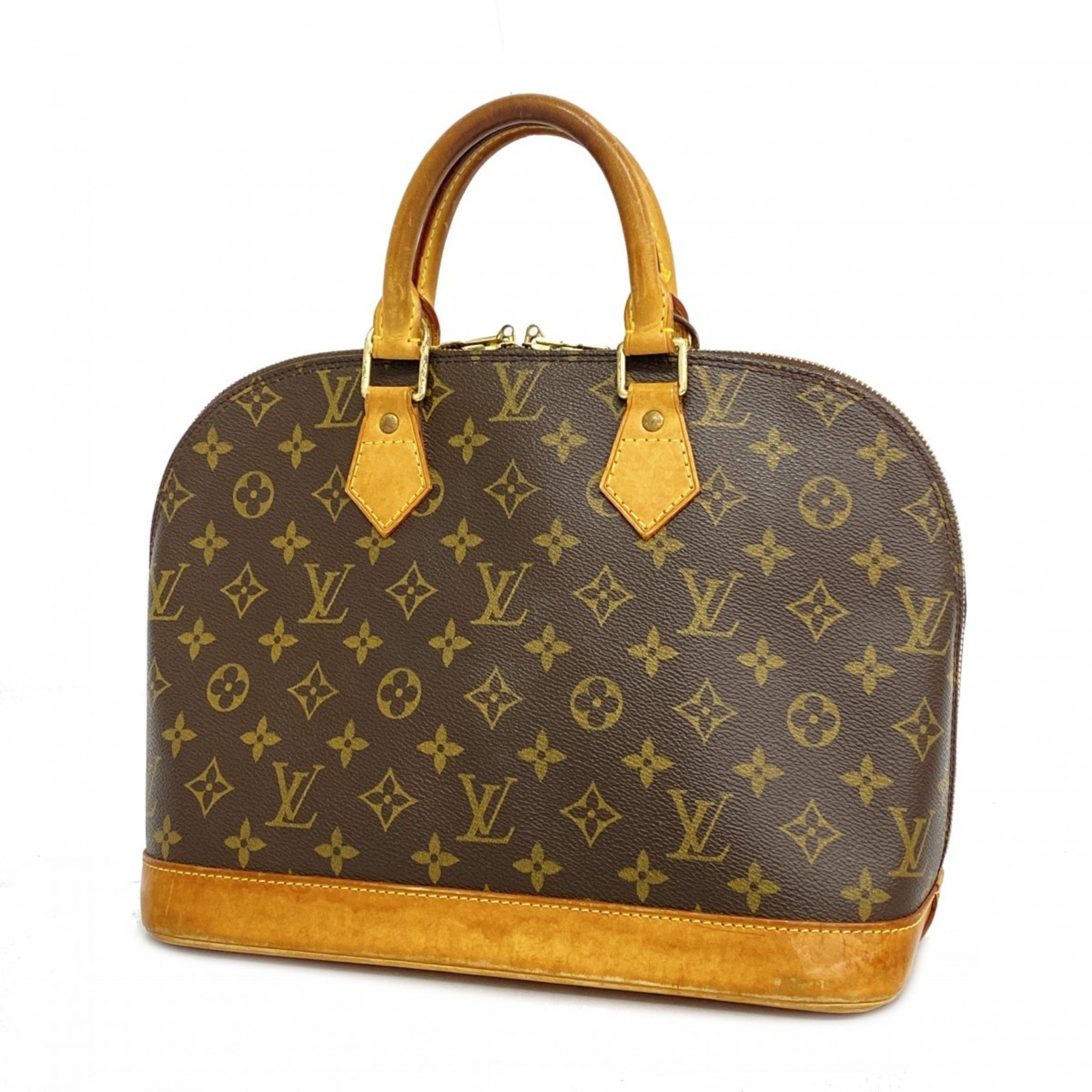 Louis Vuitton handbag Monogram Alma M51130 brown ladies