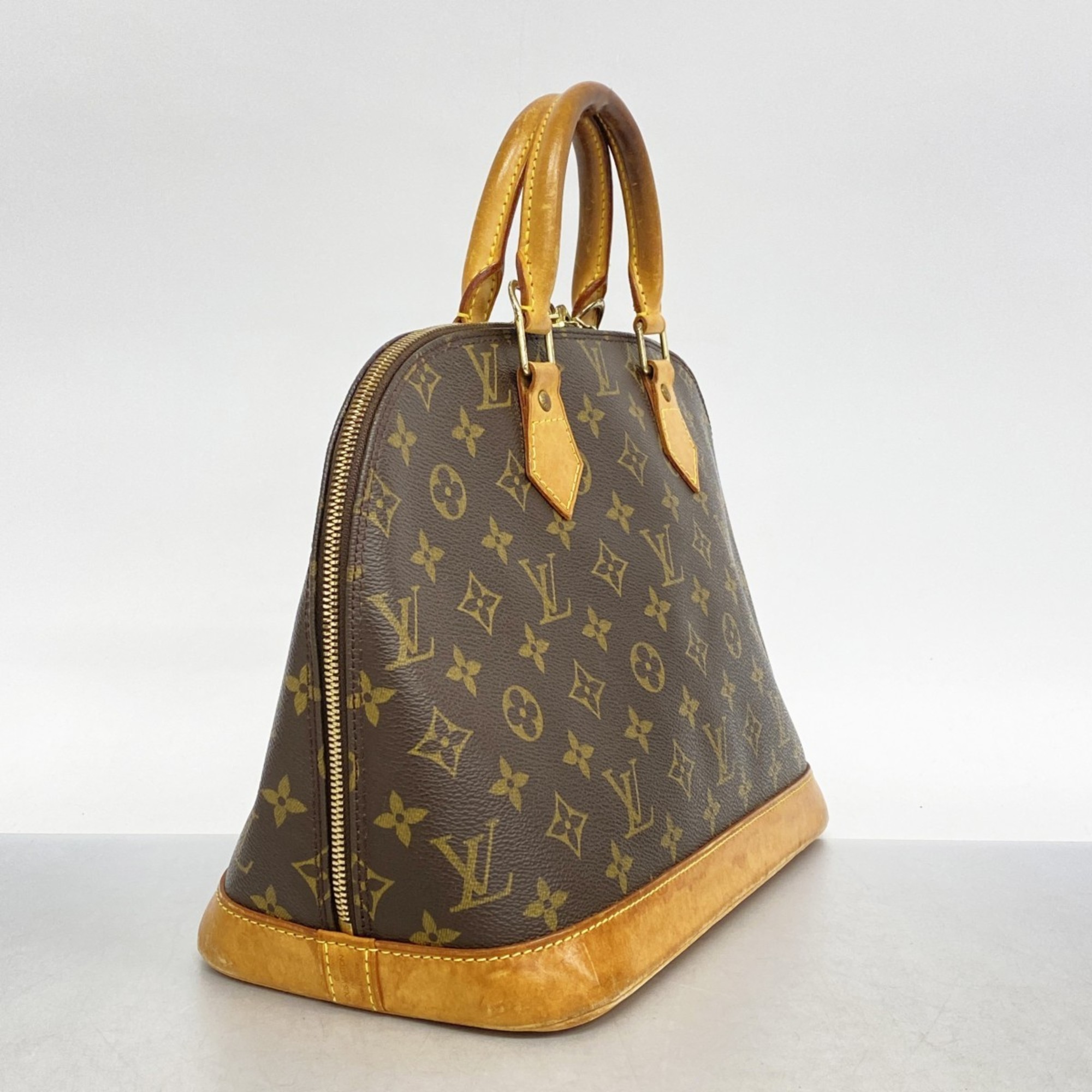 Louis Vuitton handbag Monogram Alma M51130 brown ladies