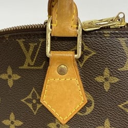 Louis Vuitton handbag Monogram Alma M51130 brown ladies