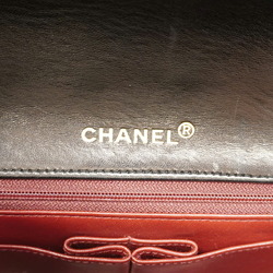 Chanel Shoulder Bag Matelasse Lambskin Black Women's