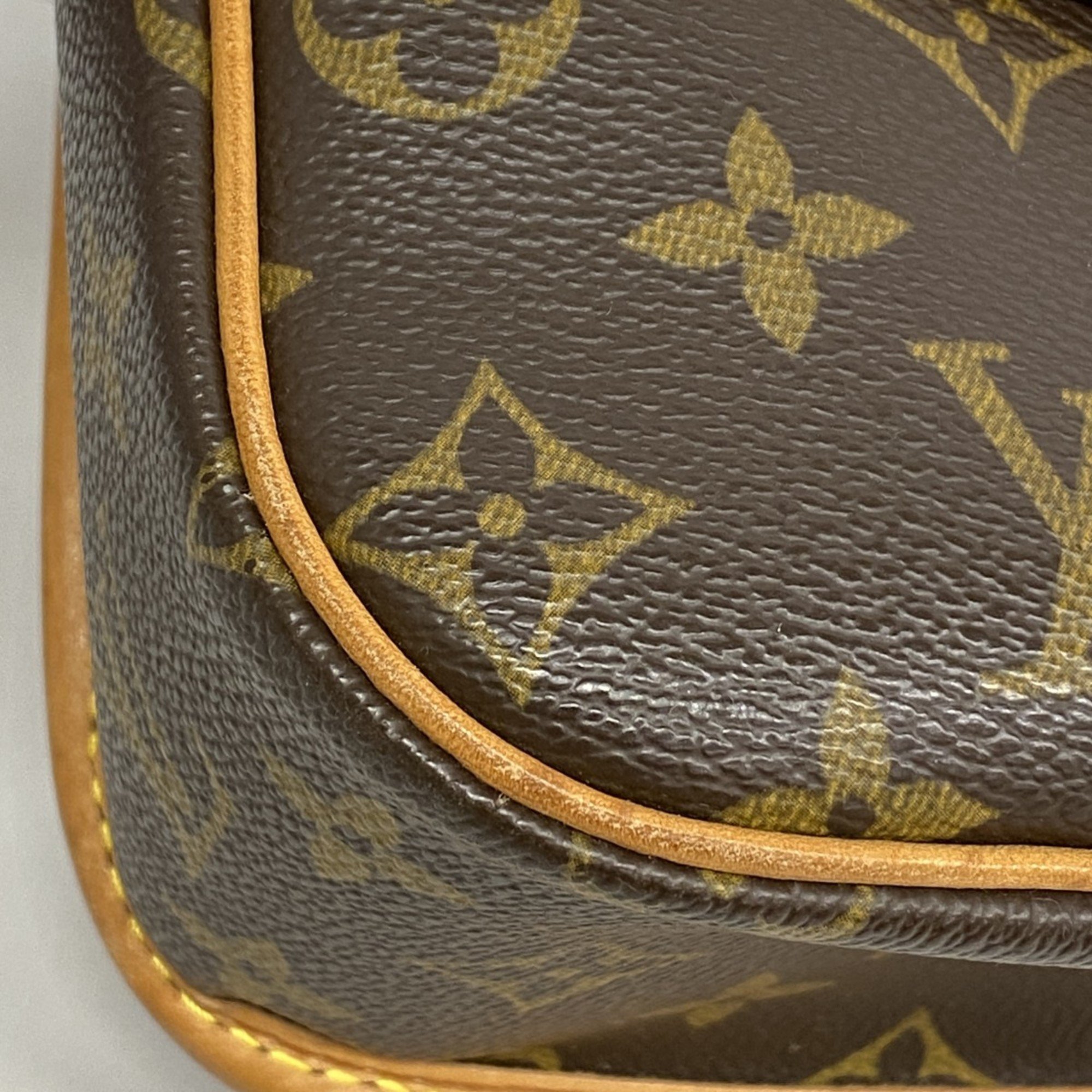 Louis Vuitton Shoulder Bag Monogram Sologne M42250 Brown