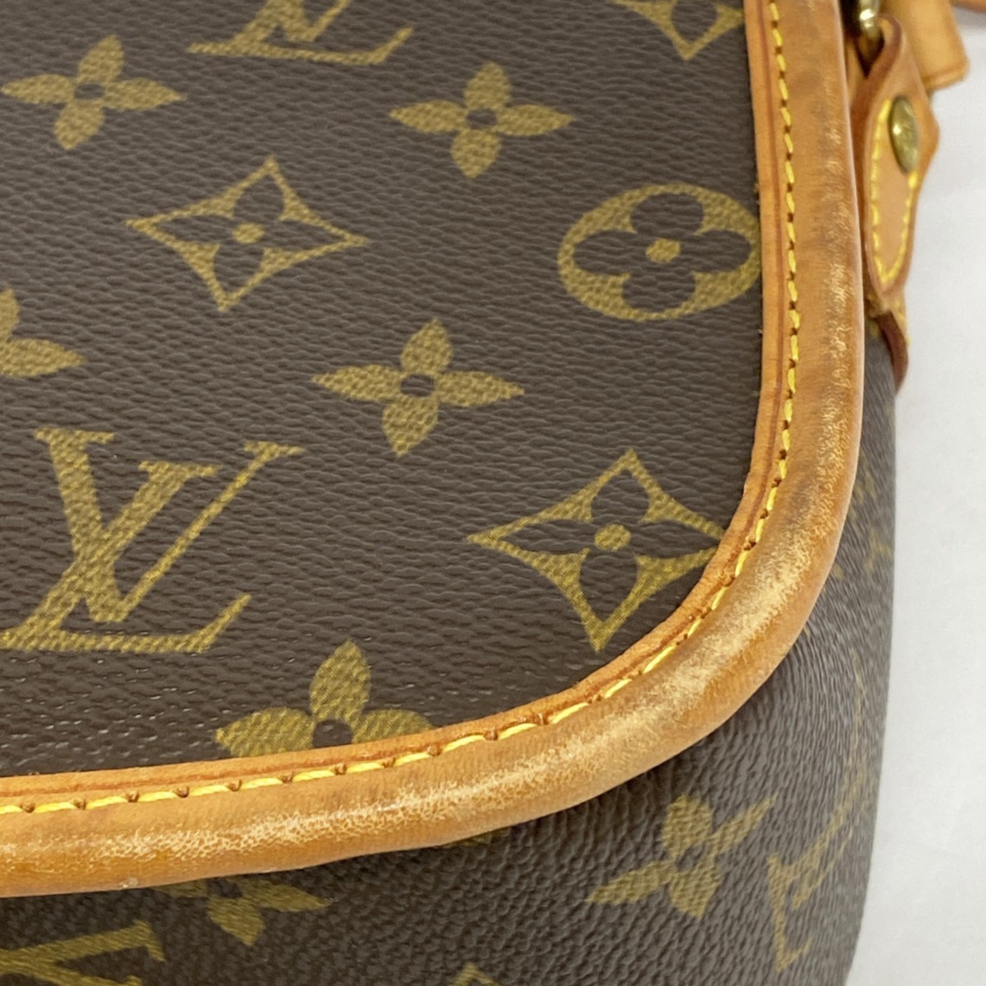 Louis Vuitton Shoulder Bag Monogram Sologne M42250 Brown