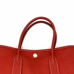 HERMES Garden TPM Handbag Negonda Red Women's