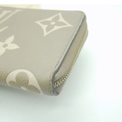 LOUIS VUITTON Louis Vuitton Zippy Wallet Monogram Empreinte Long Tourterelle Creme M69794