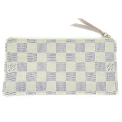 LOUIS VUITTON Louis Vuitton Pochette Felicie Damier Azur Chain Shoulder Wallet Pouch N63106