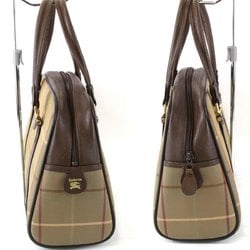 BURBERRY Burberry Handbag Canvas Brown Women's